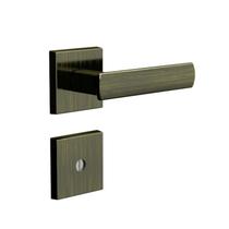 Fechadura Design Tetra Chave Roseta Quadrada 55mm Antique 841T81706AT 3F Fechadura Design Tetra Chave Roseta Quadrada 55mm Antique 841T81706AT 3F