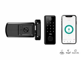 Fechadura Digital abertura Com Biometria, Senha E Celular BT100 Bio APP