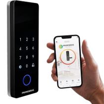 Fechadura Digital Biométrica Athenas Madeira Primebras Senha, Cartão e Biometria, Para Portas de 20-70mm Fechadura Digital Biométrica Athenas Madeira Primebras Senha, Cartão e Biometria, Para Portas de 20-70mm
