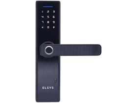 Fechadura Digital De Embutir Com Biometria Esf-de2000b Preto Elsys Fechadura Digital De Embutir Com Biometria Esf-de2000b Preto Elsys