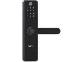 Fechadura Digital De Embutir Wi-fi C/ Biometria E Camera Esf-de5100i Sax Preto Elsys Fechadura Digital De Embutir Wi-fi C/ Biometria E Camera Esf-de5100i Sax Preto Elsys