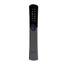 Fechadura Digital De Embutir Wi-fi Com Biometria Esf-de6100i Samba Prata/preto Elsys Fechadura Digital De Embutir Wi-fi Com Biometria Esf-de6100i Samba Prata/preto Elsys