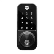Fechadura Digital De Embutir Ydd 120 Externa Preta Yale