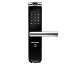 Fechadura Digital De Embutir YMF 40A Biometria Senha Yale
