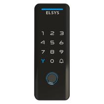 Fechadura Digital De Sobrepor Wi-fi Com Biometria Esf-ds4100v Tecno Preto Elsys Fechadura Digital De Sobrepor Wi-fi Com Biometria Esf-ds4100v Tecno Preto Elsys