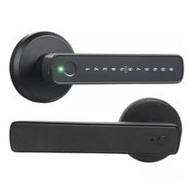 Fechadura Digital Eletronica Bluetooth App Biometria Senha Chave Cartao Porta Maçaneta Inteligente Segurança Casa Comercio Fechadura Digital Eletronica Bluetooth App Biometria Senha Chave Cartao Porta Maçaneta Inteligente Segurança Casa Comercio