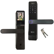 Fechadura Digital Eletronica Porta Biometria Facial Wifi Senha Cartao App Celular Chave Bateria Segurança Residencial Fechadura Digital Eletronica Porta Biometria Facial Wifi Senha Cartao App Celular Chave Bateria Segurança Residencial