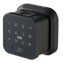 Fechadura Digital KABUM! smart Simple Access, Biometria, 100 Digitais, Conexão com APP, Preto - KSFD200PT