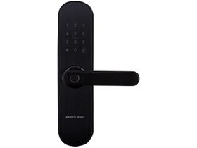Fechadura Digital Multilaser LIV SE233 Biométrica - Interna de Embutir Wi-Fi Preto