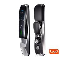 Fechadura Digital S918 WiFi Tuya Biometrica Cinza Fechadura Digital S918 WiFi Tuya Biometrica Cinza