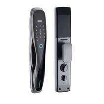 Fechadura Digital S928 WiFi Tuya Biometria Cartao Chave Cinza Fechadura Digital S928 WiFi Tuya Biometria Cartao Chave Cinza