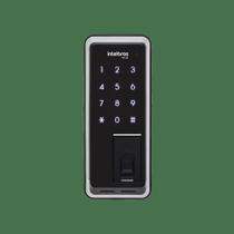 Fechadura Digital Senha E Biometria Fr 220 Preta Intelbras