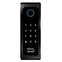Fechadura Digital SL140B Biometria De Sobrepor Preta Papaiz