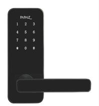 Fechadura Digital Smart Lock Embutida com Senha e Cartão Preta Sl100 Papaiz