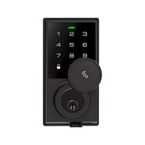 Fechadura Digital Smart Lock Touchsreen ELG SCPF100PR Preto, Senha Numérica, Chave Física Fechadura Digital Smart Lock Touchsreen ELG SCPF100PR Preto, Senha Numérica, Chave Física