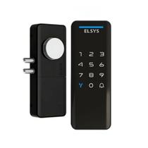 Fechadura Digital Sobrepor Elsys DS1100V Preta Touch Senha Tag RFID para Porta de Madeira Metal PVC Fechadura Digital Sobrepor Elsys DS1100V Preta Touch Senha Tag RFID para Porta de Madeira Metal PVC