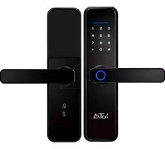 Fechadura Digital Wifi Ads F05 Plus Biométrica E Rfid Segurança E Praticidade Preto