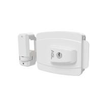 Fechadura Elétrica 12V AGL Reversível Branca AL100R
