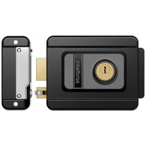 Fechadura Elétrica 12V Sobrepor FX 1500 Preta Intelbras