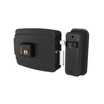Fechadura Eletrica 40MM Preto Fosco Stam Fechadura Eletrica 40MM Preto Fosco Stam