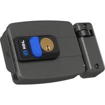 Fechadura Elétrica C-90 Pro AD Abertura Dentro Ajustável Botão Interno Cinza HDL