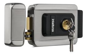 Fechadura Elétrica De Sobrepor Inox Fx 2000 Inox Intelbras