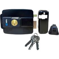 Fechadura Eletrica Hdl C-90 Dupla Ajustavel 12V. Preta Fechadura Eletrica Hdl C-90 Dupla Ajustavel 12V. Preta