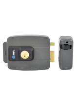 Fechadura Eletrica Hdl C-90 Dupla Cinza Fechadura Eletrica Hdl C-90 Dupla Cinza