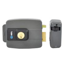 Fechadura Eletrica Hdl C-90 Dupla Estilo na cor Cinza Fechadura Eletrica Hdl C-90 Dupla Estilo na cor Cinza