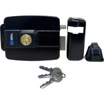 Fechadura Eletrica Hdl C-90 Dupla Fixa 12V. Preta Fechadura Eletrica Hdl C-90 Dupla Fixa 12V. Preta