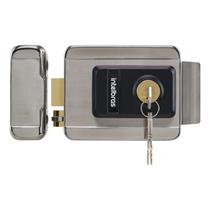 Fechadura Elétrica Intelbras com Cilindro Fixo Fx 2000 Inox