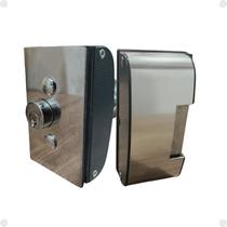 Fechadura Elétrica Porta De Vidro Furo 2 Folha PV200F2I AGL