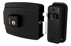 Fechadura Elétrica Portão 12v Abre Por Dentro Stam Sobrepor Fechadura Elétrica Portão 12v Abre Por Dentro Stam Sobrepor