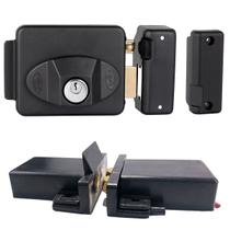 Fechadura Eletrica Portão Traver Uno Reversivel Ppa Com Contato Dz