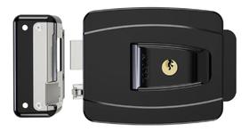 Fechadura elétrica reversível 12v preta agl al100r Fechadura elétrica reversível 12v preta agl al100r