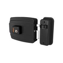 Fechadura Elétrica Stam 12V Preta Abre para Dentro 56327