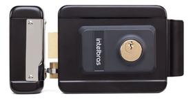 Fechadura Elétrica Tambor Subst. Fx 2000 Un Preta Intelbras