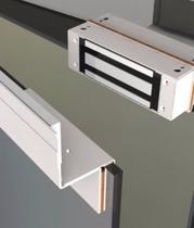 Fechadura Eletroímã 12v Kt 740 12vdc Prata Fs150 Automatiza