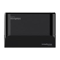 Fechadura eletroimã fe 22150 com sensor preta intelbras