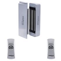 Fechadura Eletroímã Intelbras Magnetica E 2 Botoeira Bt 3000 Prata Fechadura Eletroímã Intelbras Magnetica E 2 Botoeira Bt 3000 Prata
