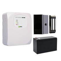 Fechadura Eletroimã Ipec M150 + Fonte Temporizada C/ Bateria Fechadura Eletroimã Ipec M150 + Fonte Temporizada C/ Bateria