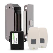 Fechadura Eletroímã M60 Botoeira S/Fio Botoeira e Receptor Fechadura Eletroímã M60 Botoeira S/Fio Botoeira e Receptor