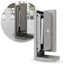 Fechadura Eletromagnética Eletroimã 150Kg Piso C/Sensor Ipec