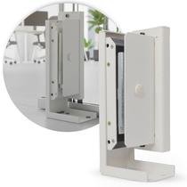 Fechadura Eletromagnética Eletroimã 150Kg Piso S/Sensor Ipec