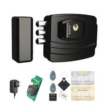 Fechadura Eletronica Agl Ultra Card Sensor Aproximacao Rfid + Placa Acionadora