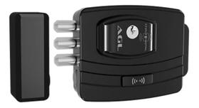 Fechadura Eletronica Agl Ultra Magic Card Preta - 42mm Ch.simp. F.esp. - Unidade