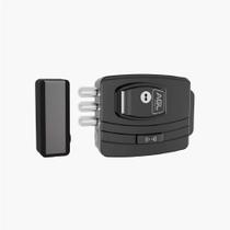 Fechadura Eletrônica AGL Ultra Magic Card, Wi-fi, IP65, AGL Home, Assistentes de Voz, Aço, Preto