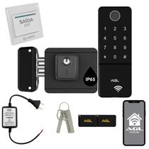 Fechadura eletronica agl ultra touch + botoeira garen Fechadura eletronica agl ultra touch + botoeira garen
