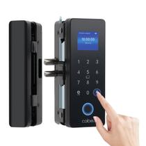 Fechadura Eletrônica Automática Senha e Desbloqueio Digital, Campainha Integrada, Conexão com Smartphone