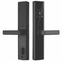 Fechadura Eletronica Digital Biometria Wifi Cartao Magnetico App Segurança Residencia Aviso Sonoro Proteçao Maçaneta